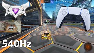 PS5 Controller ASMR 😴 Rocket League Ranked 🏆 Satisfying 360 FPS 4K