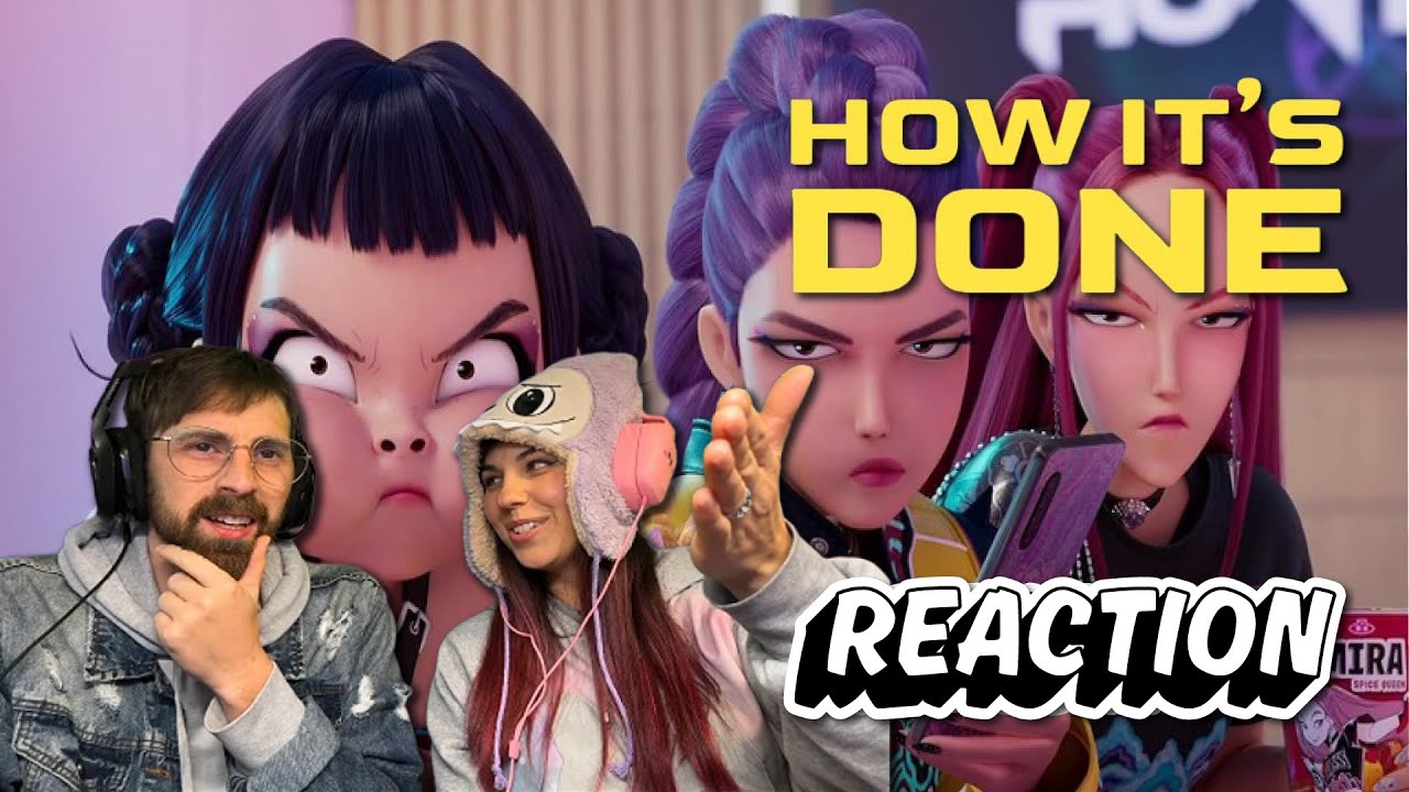 "How It's Done" Official Lyric Video | KPop Demon Hunters | Sony Animation // Sew, Let's React!