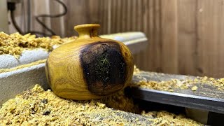 Mulberry Vase ver. 3 | Woodturning