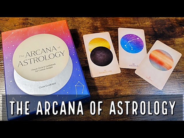The Arcana of Astrology Oracle | Unboxing and Flip Through ...