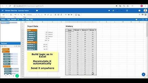 Streamsheets - a first introduction
