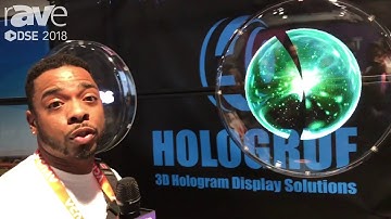 DSE 2018: Hologruf Explains Custom Content 3D Hologram Signage For Retail Spaces