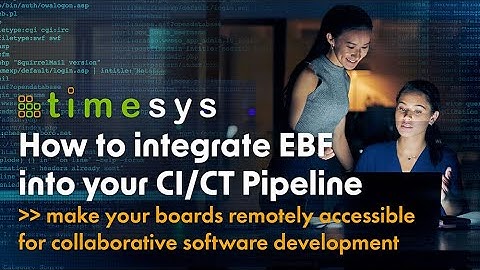Integrating the Timesys Embedded Board Farm (EBF) Into Your Jenkins CI/CT Pipeline