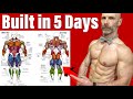 Best 5 Day a Week Training Split (Full Workout Included)