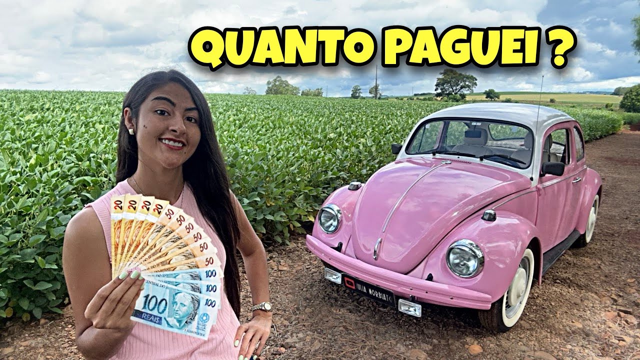 QUANTO PAGUEI NO MEU FUSCA ROSA ???