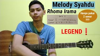 Download Lagu Tutorial Melodi Syahdu - Rhoma Irama - Hanya pakai 2 jari MP3