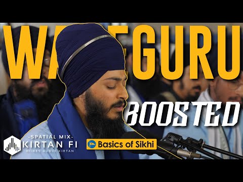 BOOSTED Waheguru Simran Jaap | Bhai Rajan Singh Ji | Basics of Sikhi | #gurbani #kirtan #sikh
