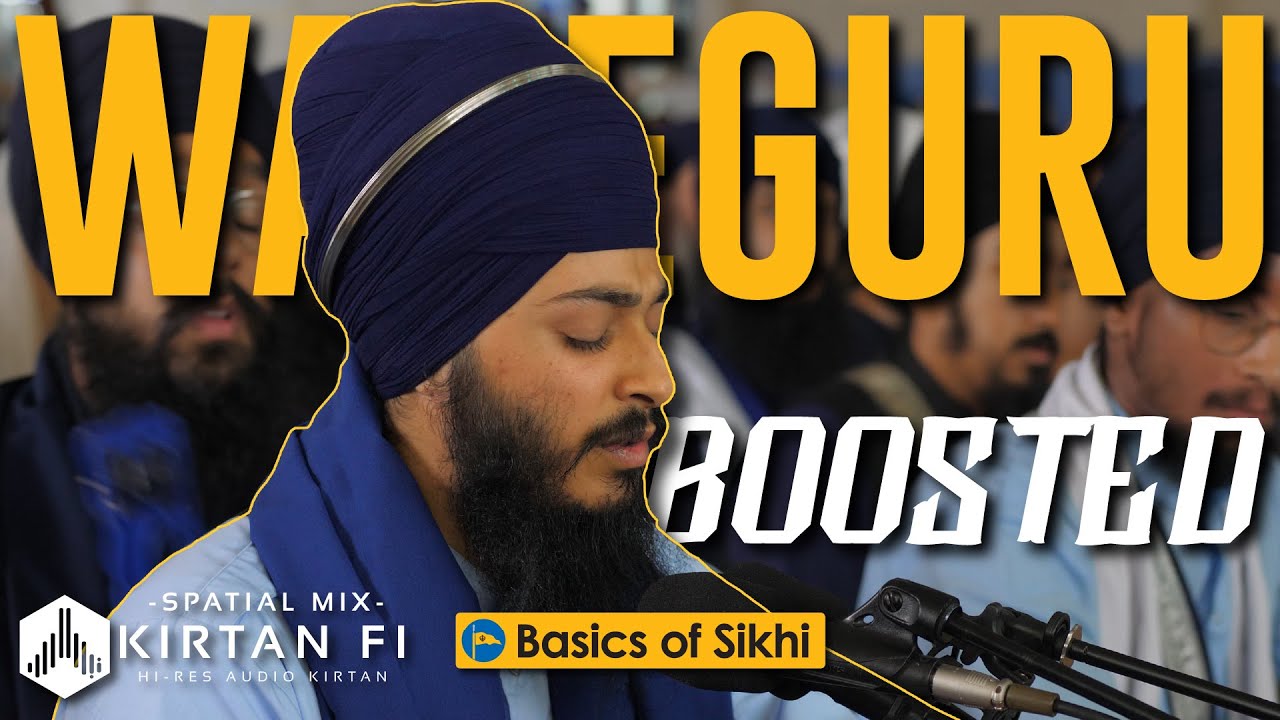 BOOSTED Waheguru Simran Jaap | Bhai Rajan Singh Ji | Basics of Sikhi | 