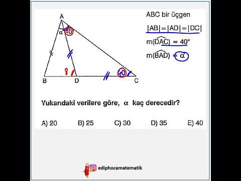 GEO14: İkizkenar üçgenler