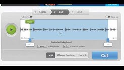 How to use the Online Audio Cutter  - Durasi: 1:32. 