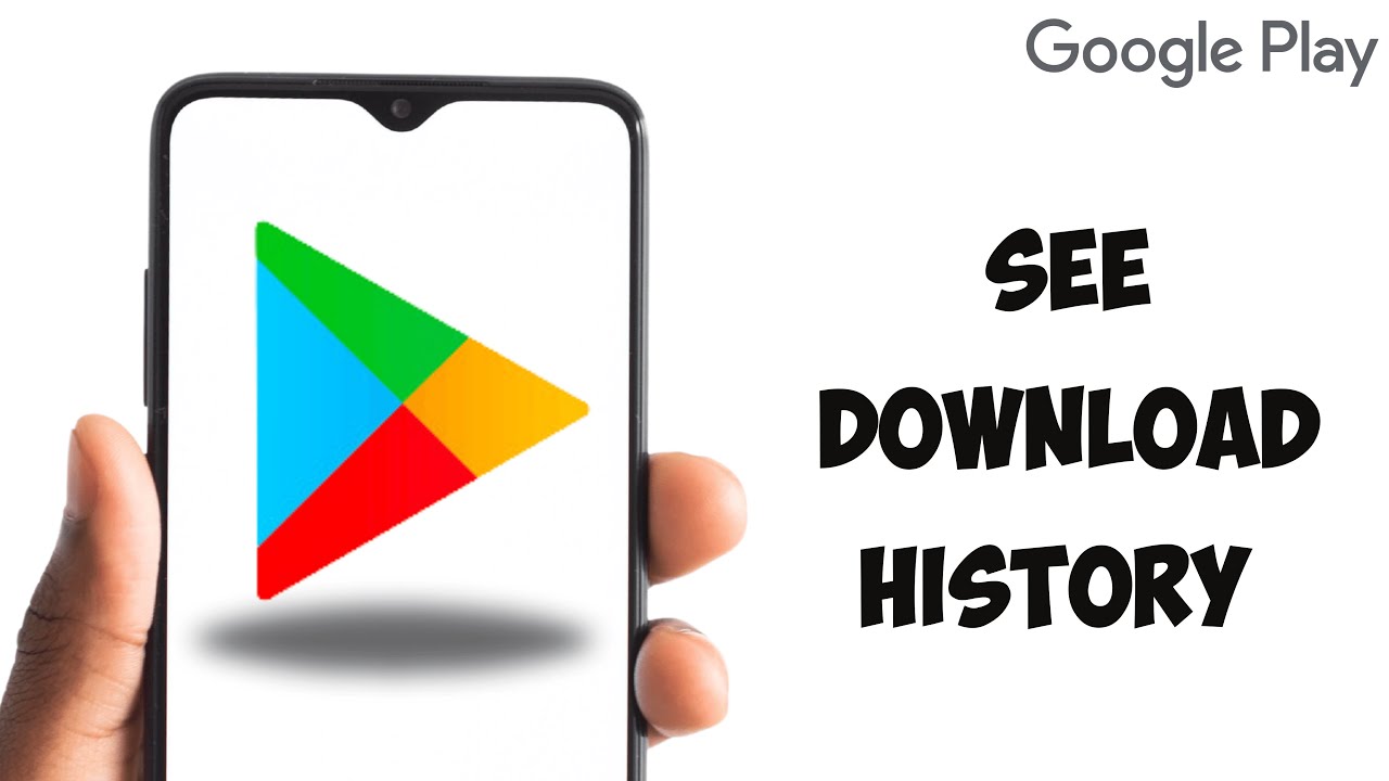 How to See Download History on Google Play Store - YouTube