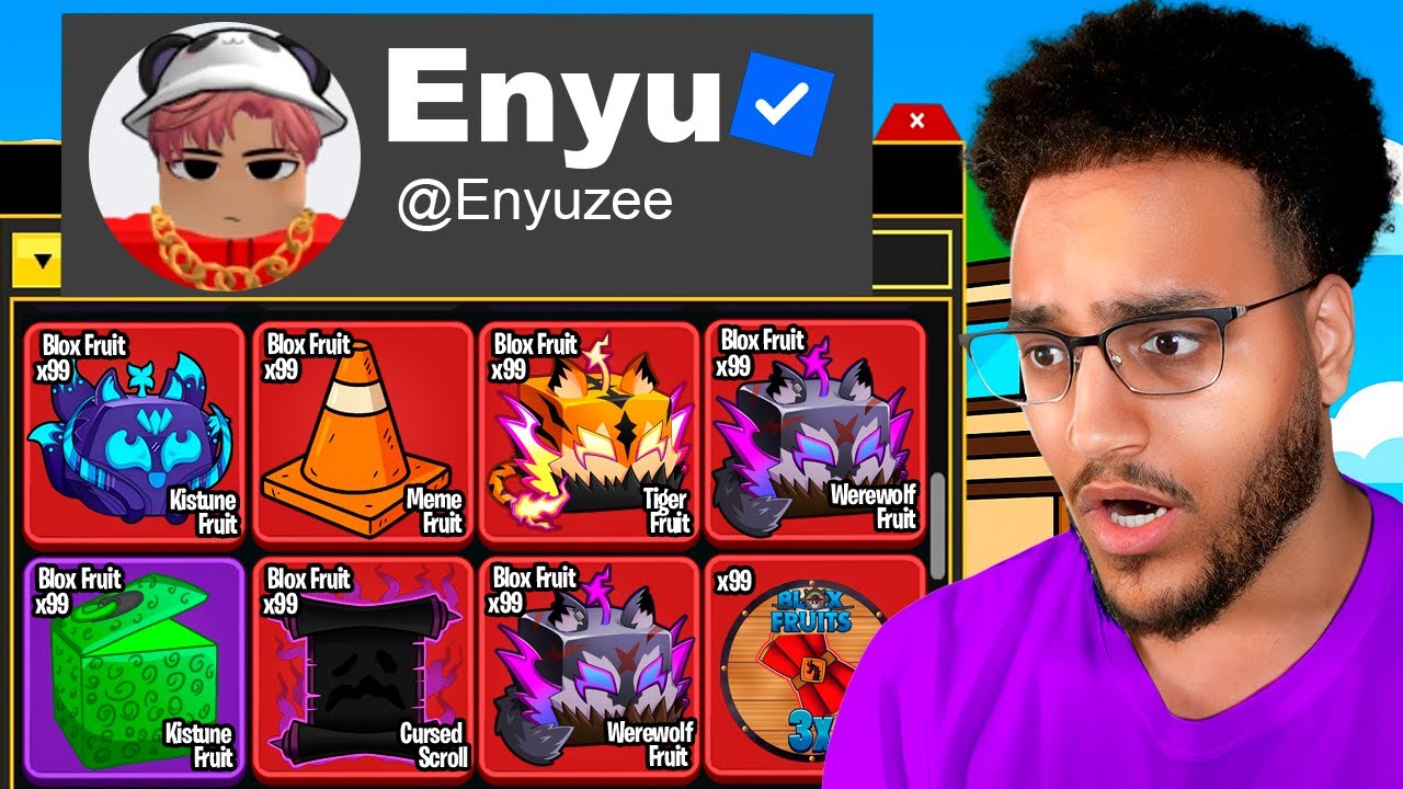 Using YOUTUBERS Accounts in Blox Fruits