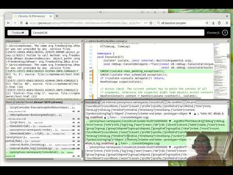 Debugging Chrome JS With Pernosco
