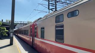 507次莒光號(E205)跑海線往台東離開新竹站(6/29起改跑2007次區間快車)