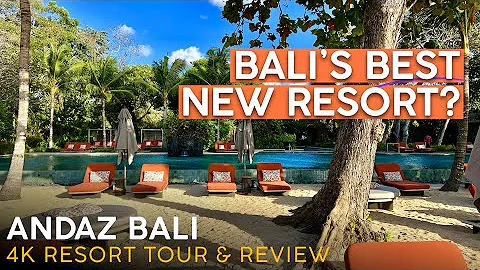 ANDAZ BALI Sanur, Bali, Indonesia【4K Resort Tour & Review】LUSH Tropical Beach Hideaway