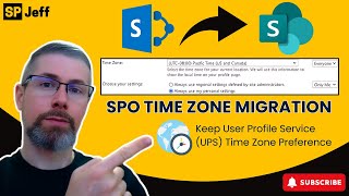 SPO Time Zone Migration (copy User Profile with PowerShell) screenshot 1