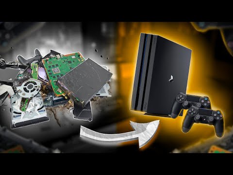 Видео: ШОК КОНТЕНТ: ИГРОВАЯ ПРИСТАВКА ИЗ ХЛАМА! РЕМОНТ PS4 ЕКАТЕРИНБУРГ.