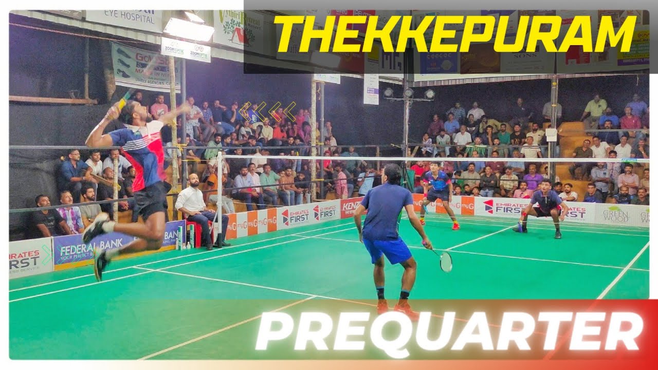 ATHUL/AMAL VS VINAY/HARI:THEKKEPURAM SOUTH INDIAN OPEN BADMINTON INVITATION TOURNAMENT