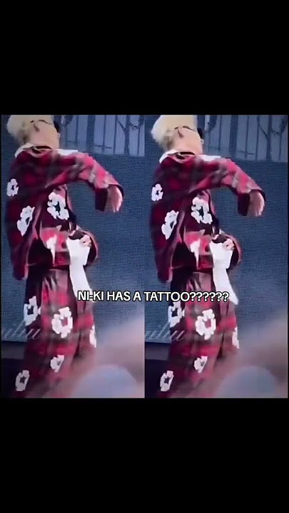 niki Has a tattoo ? #enhypen #ni-ki