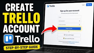 How to register a new account on Trello - Quick Tutorial