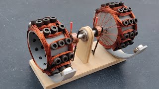 Free Energy Generator Using Twin Pole Armature