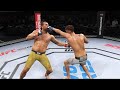 Doo Ho Choi vs Mauricio Shogun [UFC K1 rules] Hit the face of a player famous for his hot play style