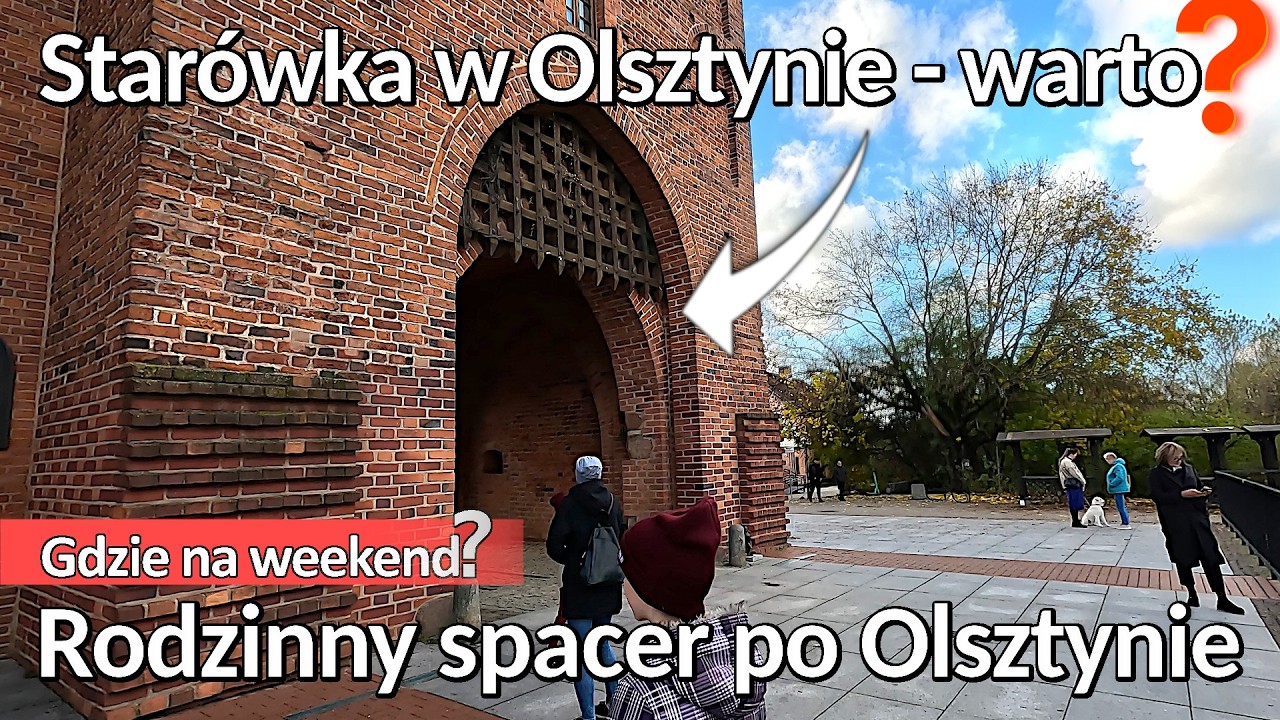 Olsztyn Starówka bez planu 🎒 | Spontaniczny spacer, ceny i Kopernik
