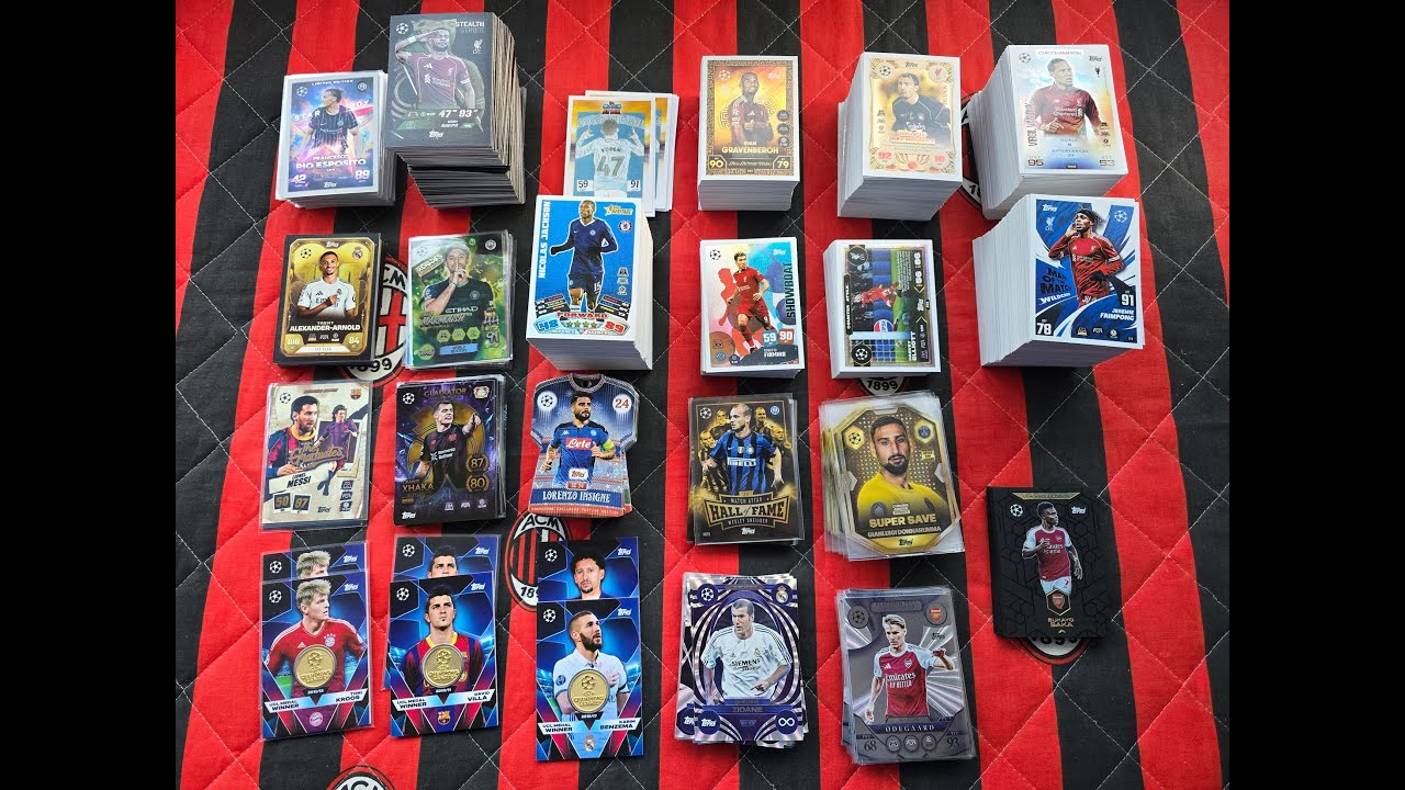 PREZENTACJA MOICH POWTÓREK Z KOLEKCJI TOPPS MATCH ATTAX 25/26 -LIMITKI + HALL OF FAME + WIELE INNYCH