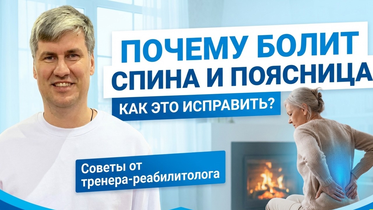 БОЛИТ СПИНА И ПОЯСНИЦА:КАК ЭТО ИСПРАВИТЬ?