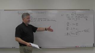 MTH 261 Sec 2.8b Related Rates Problems (#1-4)