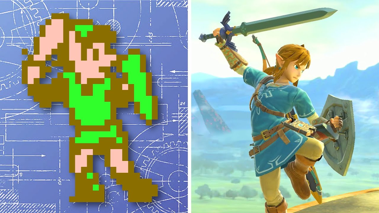 Where Do Link's Smash Bros. Moves Come From?