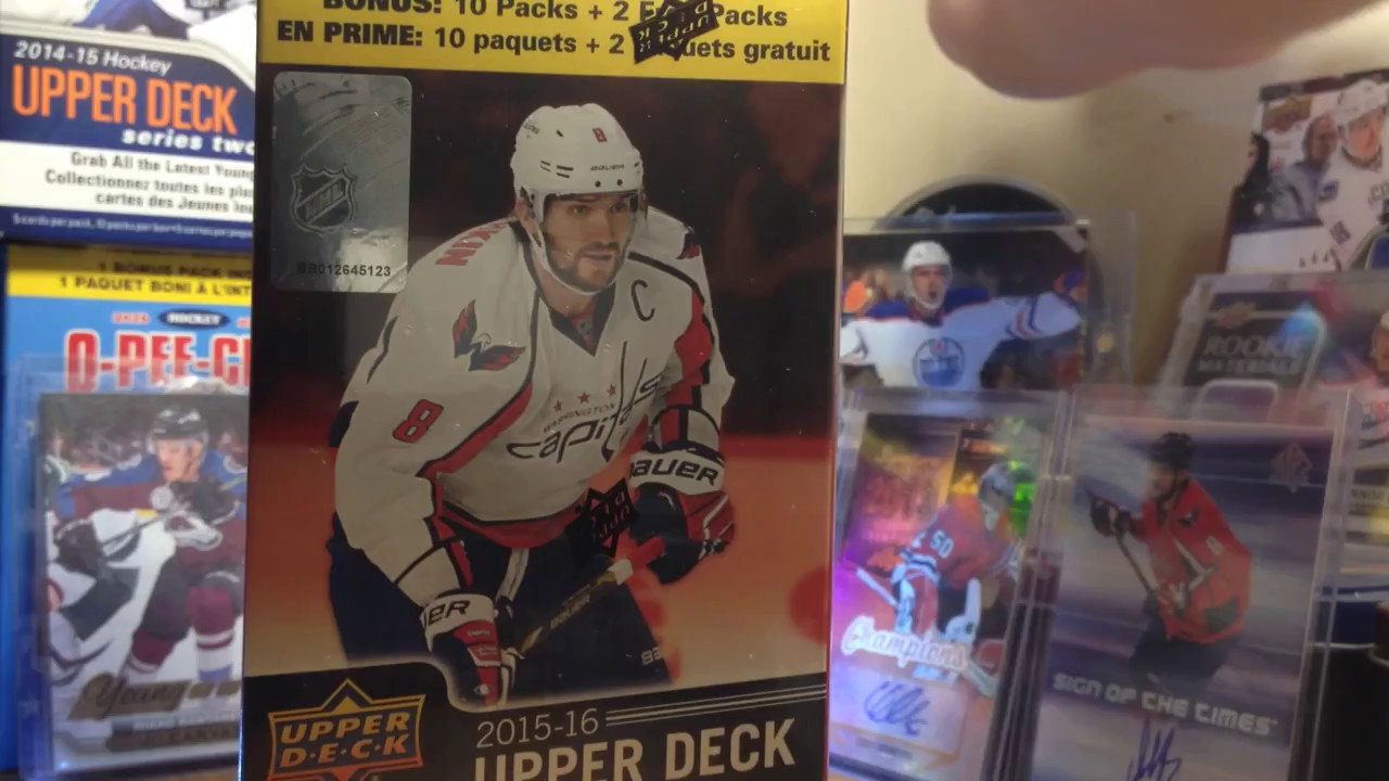 2015-16 Upper Deck Series 2 Hockey Cards Blaster (McDavid Canvas Young Guns)