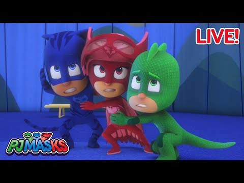 LIVE PJ Masks Full Episodes PJ Masks To Save The Day More Superhero Cartoons Live