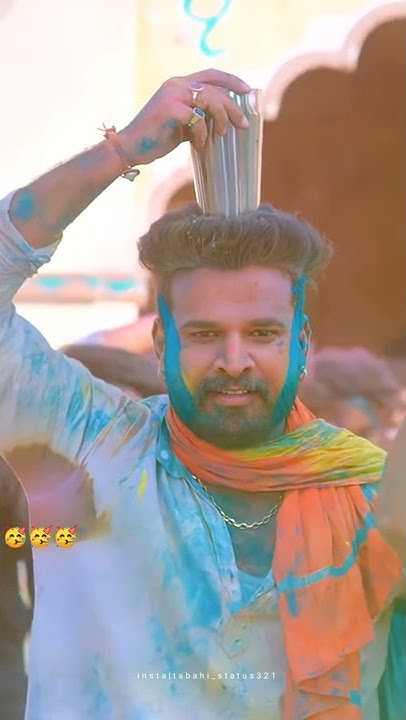 ritesh panday new holi video 2025