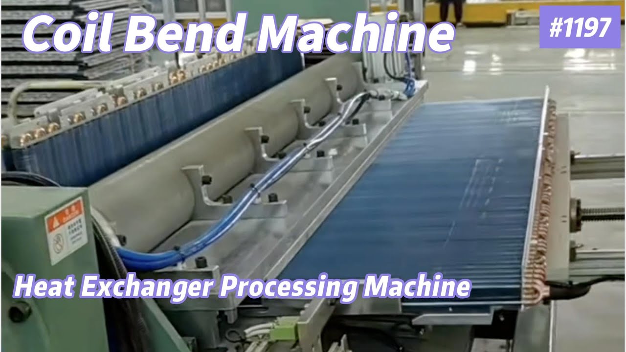 Coil Bender Machine for heat exchanger processing machine