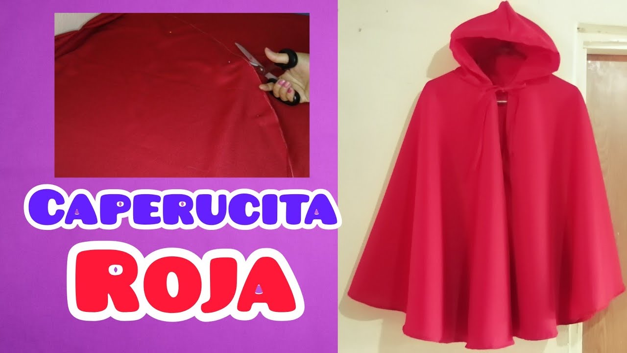 COMO HACER UNA CAPA CIRCULAR CON CAPUCHA O GORRO