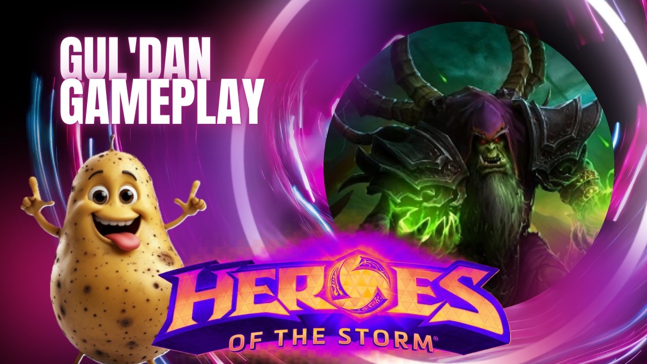 Gul'dan MASTERY - Insane Gameplay | Heroes of the Storm
