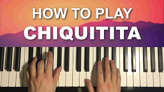 Abba - Chiquitita (Piano Tutorial Lesson)