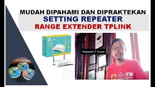 Mudah dipahami | Cara Setting Repeater - Range Extender di Router TPLINK TL-WR840N