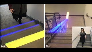 Designing AR Visualizations to Facilitate Stair Navigation for People with Low Vision