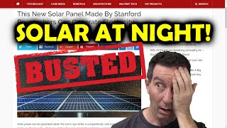 EEVblog 1467 - Stanford Solar Power at Nightime!  BUSTED