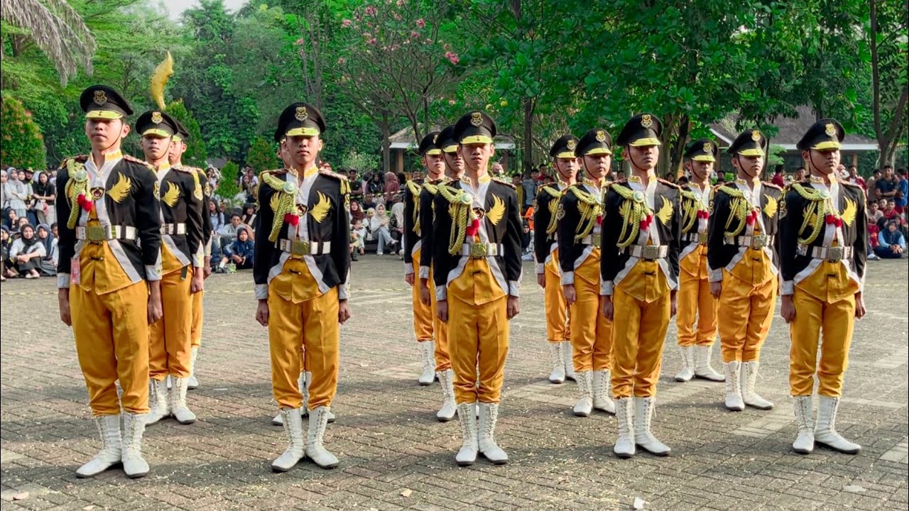 JUARA HARAPAN UTAMA 2 PASKIBRA SMKN 1 PURWAKARTA LKBB PPI BERKIBAR 3 PURWAKARTA