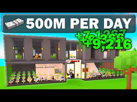 $500,000,000 A DAY* Layout!! In Run a Restaurant ROBLOX..