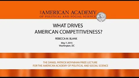 2015 Moynihan Prize Lecture