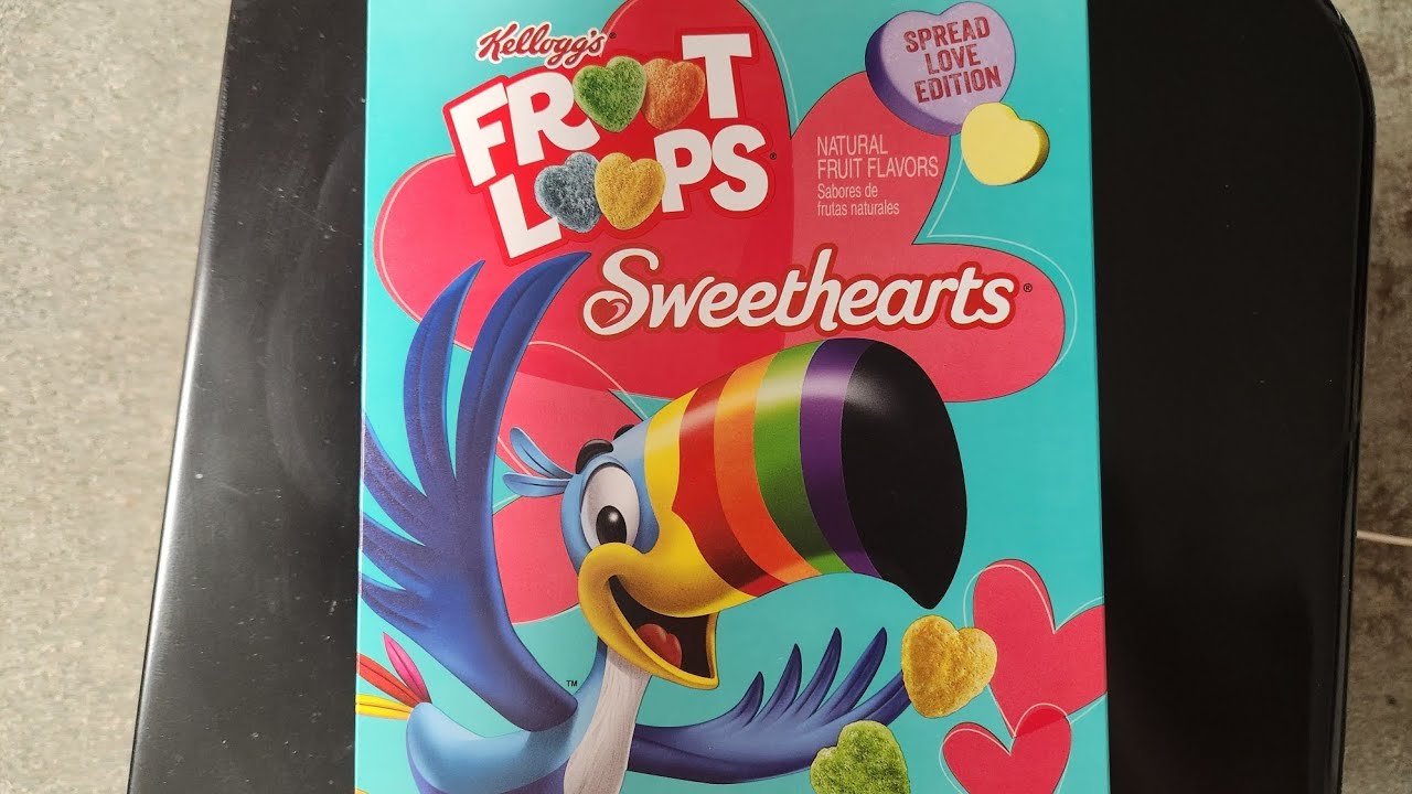 BigLT Radio's Food Reviews - Froot Loops Sweethearts Cereal