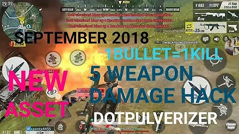 RULES OF SURVIVAL - NEW ASSETS.NPK DAMAGE HACK | 5 WEAPON |NO SCRIPT |NO BANNED - ANDROID