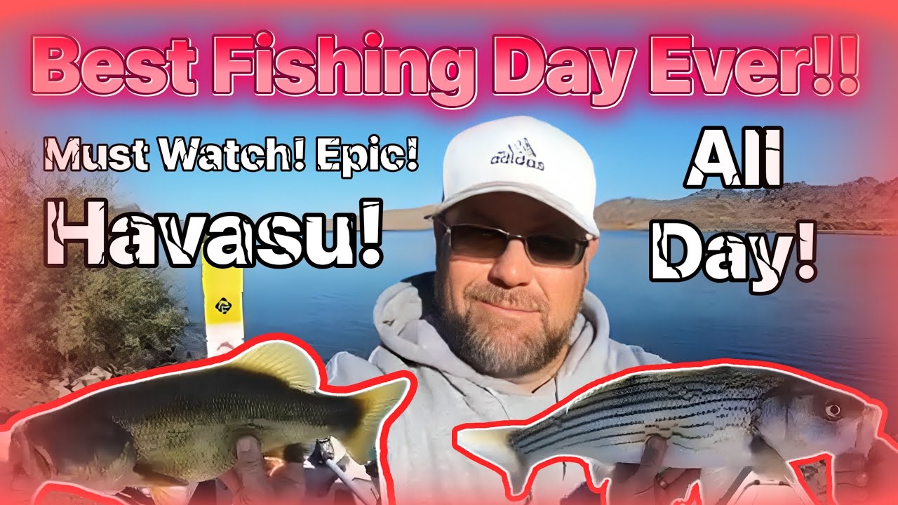 Fishing Bill Williams River S. Of Lake Havasu..EPIC DAY incl. TOPWATER