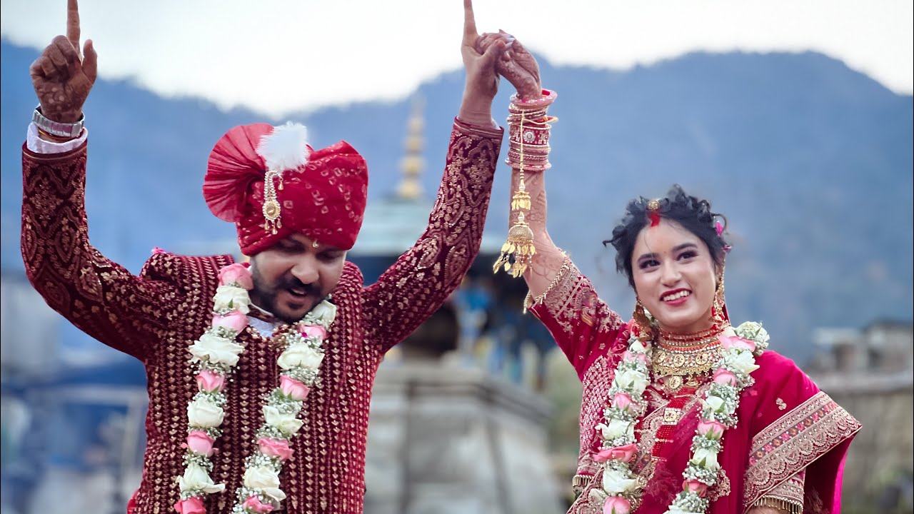 TRIYUGINARAYAN TEMPLE WEDDING | SHUBHAM  | SHREYA | FULL MOVIE