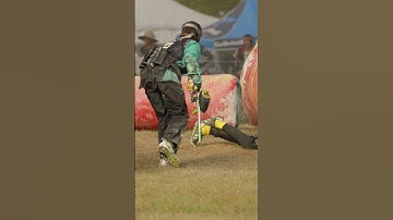 What in the WORLD happened there? #cheating #paintball