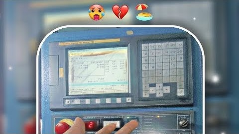 CNC MACHINE OPERATOR #minivlog #viralvideo  #cncmachineoperator #cncsoftware #cncmachine #trending 